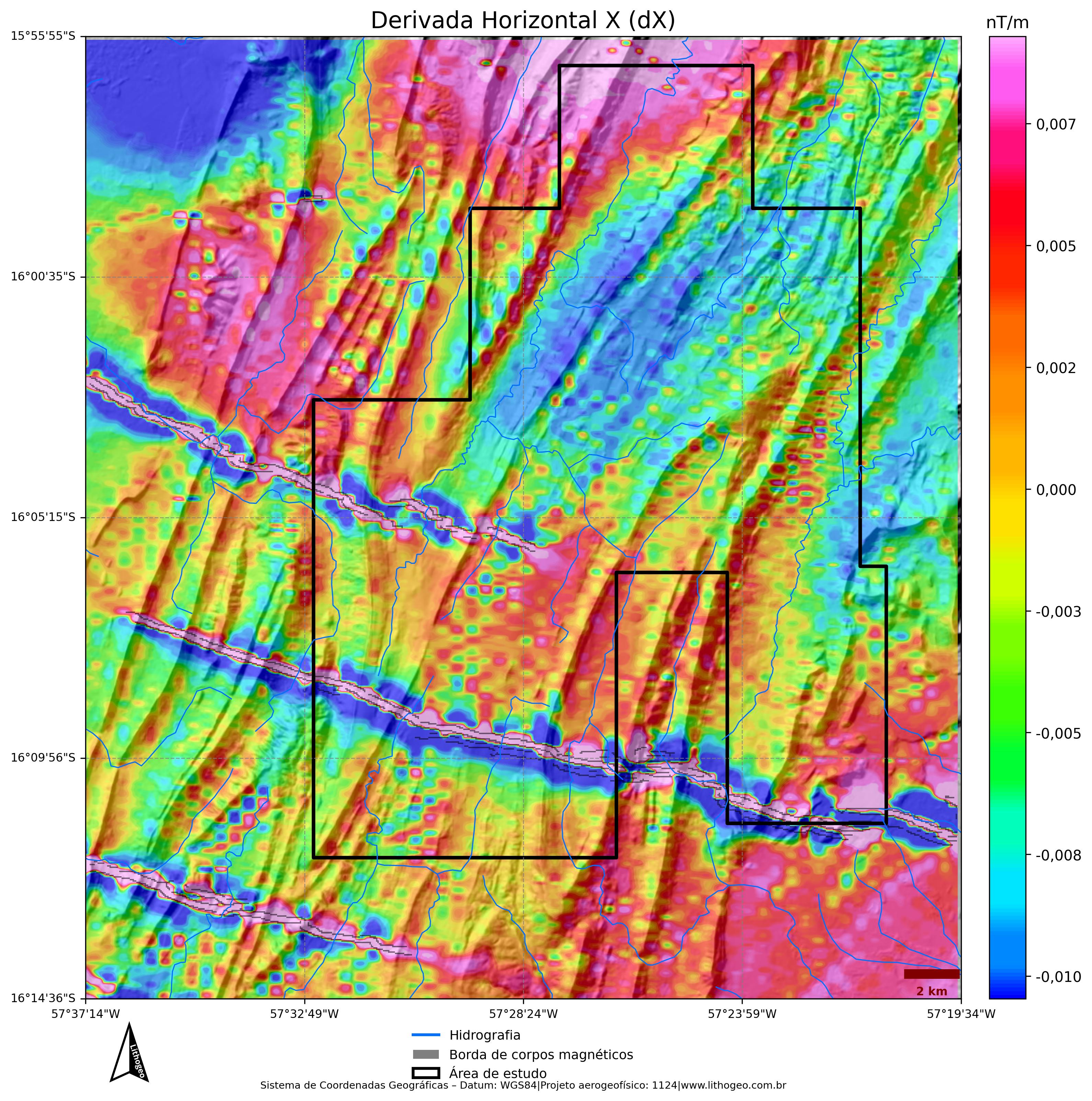 Derivadas (dX, dY, dZ)